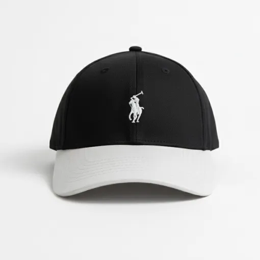 Polo Ralph Lauren Black & White Sports Cap